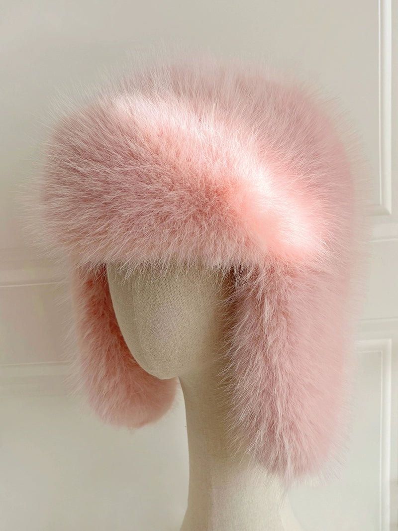 MINKY FUR HAT & SCARF